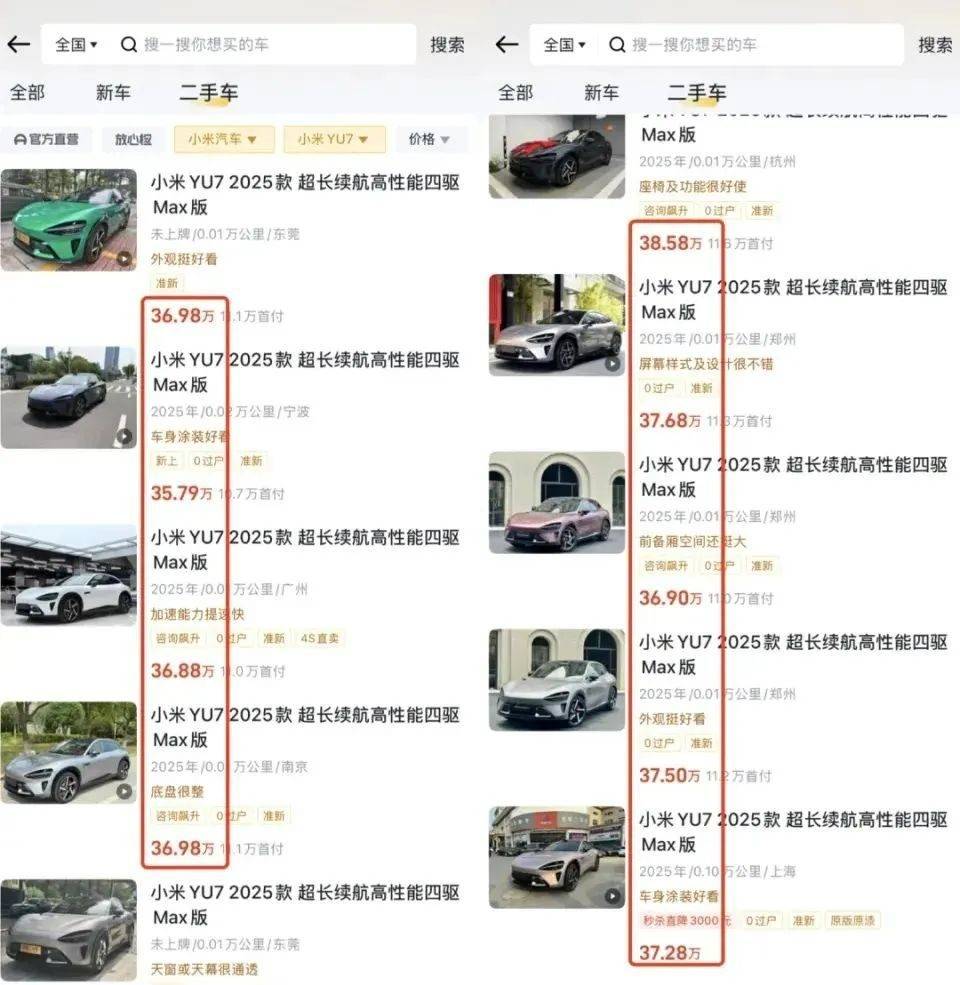 新車轉(zhuǎn)手賺上萬?0公里二手車或?qū)⒃鈬?yán)打!