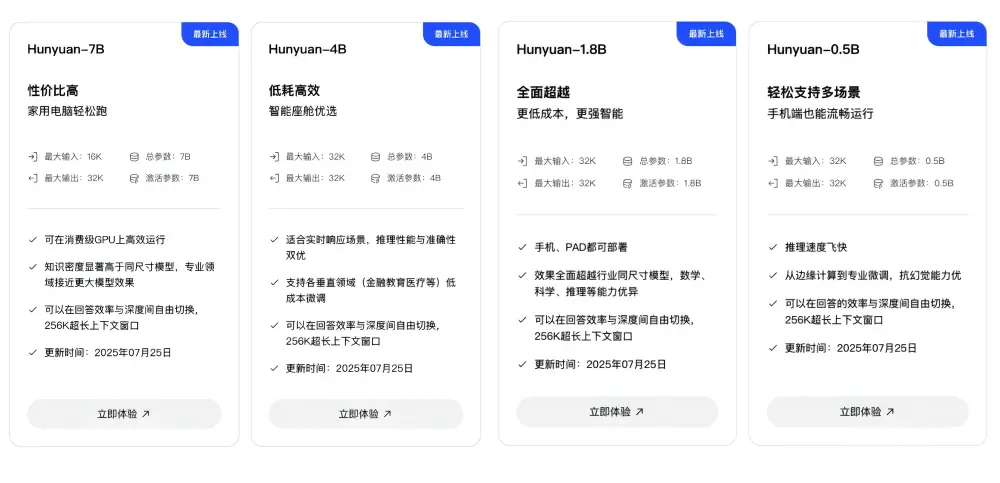 騰訊一口氣開源4款模型!手機(jī)就能跑,還增強(qiáng)了agent能力